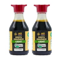 Kit 2X: Shoyu Orgânico Light MN Food 210ml - imagem 1