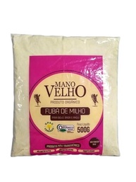 Kit 3X: Fubá de Milho Orgânico Mano Velho 500g - imagem 1