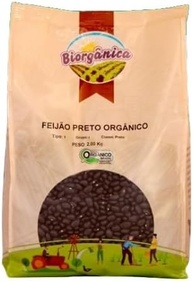 Feijão Preto Orgânico Biorgânica 2kg - imagem 1