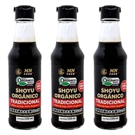 Kit 3X: Shoyu Orgânico Tradicional MN Food 150 ml - imagem 2