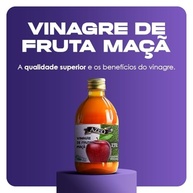 Vinagre de Maçã Organico 450ml Azeo 2 Unidades - Selo Organico - imagem 3