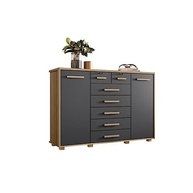 Cômoda 2 Portas 7 Gavetas Fontana Albatroz - Organização e Estilo para Seu Ambiente - imagem 4