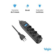 Filtro de Linha Elgin 4 Tomadas 10A Preto Bivolt: Proteção e Organização para Seus Dispositivos - imagem 5