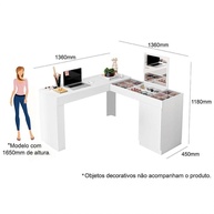 Escrivaninha Penteadeira Princesa: Beleza e Organização - imagem 2