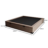 Base Box Casal com Baú: Conforto e Organização! - imagem 2