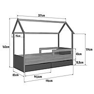 Cama Montessoriana Infantil: Conforto e Organização - imagem 2