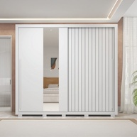 Guarda Roupa Casal Eloa Branco: Design e Organização - imagem 2