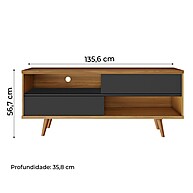 Rack TV 50" Notável: Design e Organização - imagem 2