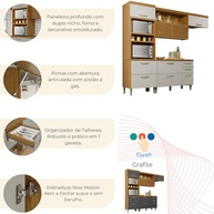 Cozinha Compacta 3 Pçs: Design e Organização! - imagem 2