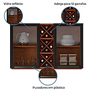 Armário Aéreo Cozinha 1,20m: Elegância e Organização - imagem 2
