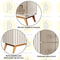 Cristaleira Açaí: Elegância e Organização - imagem 2