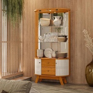 Cristaleira Cinamomo: Elegância e Organização - imagem 2