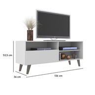 Rack TV 50" Detroit: Elegância e Organização - imagem 2