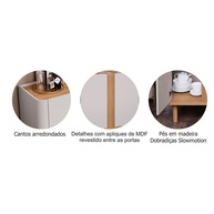 Buffet 4 Portas Eva: Elegância e Organização - imagem 2