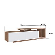Rack TV 50" Linea: Elegância e Organização - imagem 2