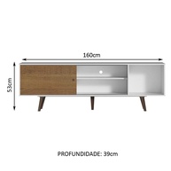 Rack TV 65” Dubai Madesa: Elegância e Organização - imagem 2