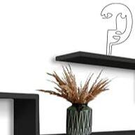 Kit 3 Prateleiras Z de Parede – Elegância e Organização - imagem 1