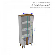 Cristaleira 4 Portas: Elegância e Organização - imagem 2