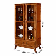 Cristaleira Roma: Elegância e Organização - imagem 2