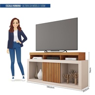 Rack TV 55" Valença: Elegância e Organização - imagem 2