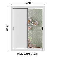 Guarda-Roupa Infantil Madesa Bento: Espaço e Organização! - imagem 2