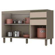 Balcão de Cozinha 120cm Connect: Mais Espaço e Organização! - imagem 2