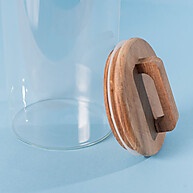 Pote de Vidro 650ml Oikos: Estilo e Organização - imagem 2