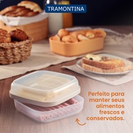 Porta Frios Tramontina 1,3L: Frescor e Organização! - imagem 2