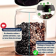 Pote Hermético 500ml: Frescor e Organização! - imagem 2
