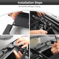 Rack de Teto CheroCar Molle para Jeep Wrangler JL/JLU & Gladiator JT: Aventura e Organização Ampliadas - imagem 5