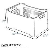 Caixas Plásticas Agrícolas: Kit 2 para Organização! - imagem 2