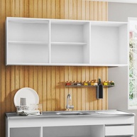 Armário Aéreo 150cm Argélia: Cozinha Organizada! - imagem 2