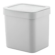 Kit Escorredor + Lixeira + Dispenser Branco – Cozinha Organizada - imagem 2