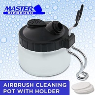 Master Airbrush Panela de Limpeza 3 em 1 com Suporte - Aerógrafo Fácil e Organizado - imagem 3