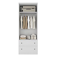 Guarda-Roupa Solteiro Fort: Seu Quarto Organizado! - imagem 2
