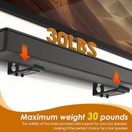 Suporte Universal Ajustável para Soundbar - Design Moderno e Organizado - imagem 5