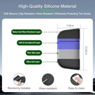 Organizador de Painel Ford Maverick 2025: Bandeja Premium de Silicone para Acessórios Essenciais - imagem 5