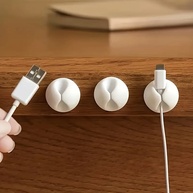 Organizador de Cabos Adesivo: Adeus Fios Bagunçados! - imagem 1