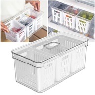 Organizador de Geladeira 5L: Frescor e Organização! - imagem 1