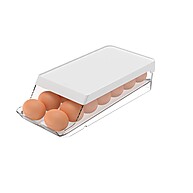 Organizador de Ovos Clear Fresh: Frescor e Praticidade! - imagem 1