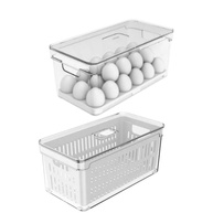 Organizador Geladeira: Kit 2 Peças (Ovos + Legumes) - imagem 1