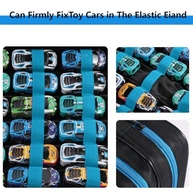 Estojo Organizador Premium 96 Carrinhos Hot Wheels e Matchbox - Preto/Azul - imagem 5