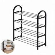 Sapateira Estante Organizadora 4 Andares - Montagem Rápida e Versátil para Closet e Hall - imagem 5
