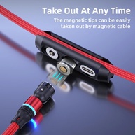 Cabo USB-C 60W Magnético: Carregue Rápido e Organize! - imagem 3