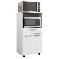 Armário de Cozinha Balcão Multiuso Duplo Forno Duetto Branco - Organize com Estilo e Funcionalidade - imagem 1