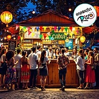 Placa Festa Junina MDF: Decore e Organize! - imagem 2