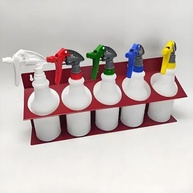 Suporte de Parede para Garrafas de Spray - Organize sua Garagem com Estilo e Praticidade - imagem 5