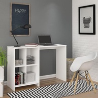Escrivaninha com 4 Nichos Matrix Branco - Organize seu Espaço com Estilo - imagem 3