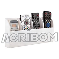 Suporte de Parede em Acrílico Branco para 4 Controles – Organize com Estilo e Praticidade - imagem 5