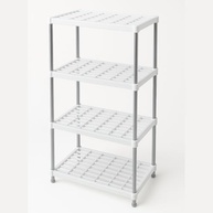 Estante Modular de Plástico 4 Andares - Organize com Estilo e Praticidade - imagem 2